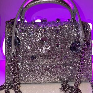 Kate Spade Jeweled Glitter Top Handle Satchel or Shoulder ✨ ✨